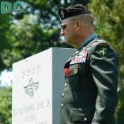 Soldier at Arlington Cemetary