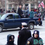 Media Covering Presidential Escort