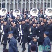 Marching troops