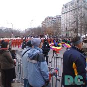 Watching the parade