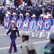 Representing the Home State of Vice President Cheney is the Wyoming High School All-
State Band.