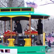 Parade performers