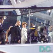 President Bush takes time to smile for DCpages