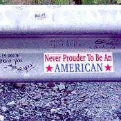 Never prouder to be an American bumper sticker.
