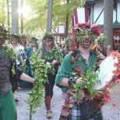 The forest solstice people