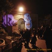 Phantom ghosts beckoned our group to come inside the elephant house.