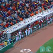 Washington Nationals Dugout.