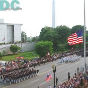 The event took place in downtown Washington right near the Washington Monument.