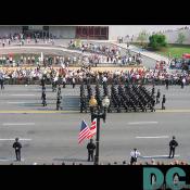 More members of the armed services show their dedication to this historic event.