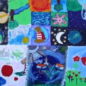 Young Artist mural, ICAF 2003 Festival