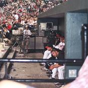 The Birds remain focused in the dugout. Tonight's game would be the third win in a row for the Orioles.