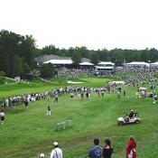 An extremely relaxed atmosphere, at least for the spectators