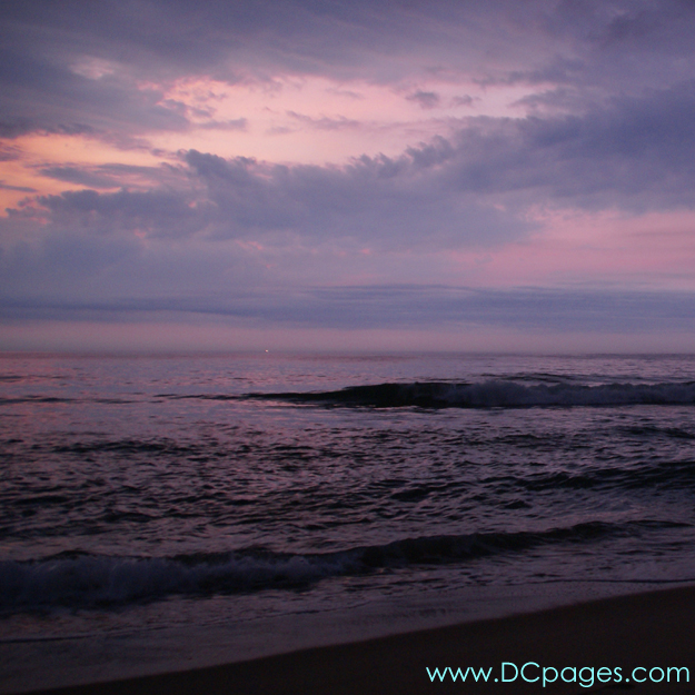 Ocean City - Sunrise, also called sunup, is the time at which the first ...
