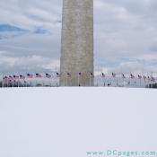 The walls of the monument are 15' at its base.