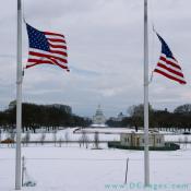 East view of the United States Capitol Building