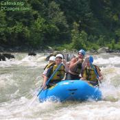 If you want to be a good rafter, you need to make really intense faces.