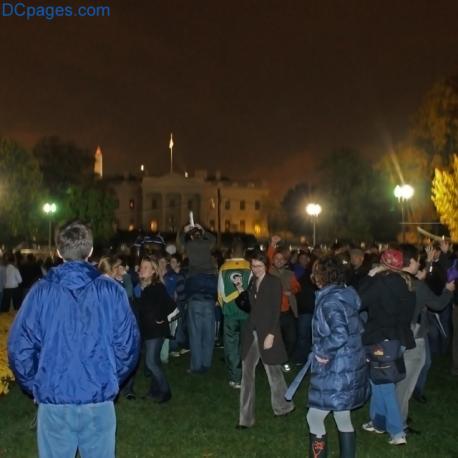 Washington DC Votes Barack Obama President