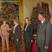 Gary Walters is the White House chief usher. He oversees all of the placement of decorations throughout the White House.