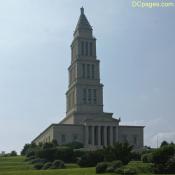 Southeast view of the George Washington National Masonic Memorial