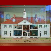 Mount Vernon dollhouse on Mother's Day