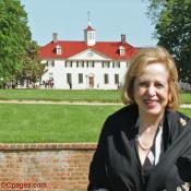 A Mom at Mount Vernon Estate on Mother's Day