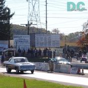 1964 Plymouth Belvedere beats the crap out of a late model Chevy. 