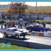 1970 Plymouth Duster 383 Magnum Seems to have the jump on a 1970 Chevy Chevelle 396.