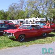 1968 Buick Skylark convertable. I think this one is a 400ci V8 rather than the  455 Wildcat the GS package offered.