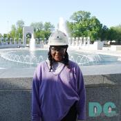 Charlotte has been working on the Memorial for eight months. "The memorial is a beautiful place for all to see."