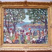 Salem Cove by Maurice Brazil Prendergast (American) painted in 1916