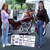 Two ladies that had great hopes to win that machine.