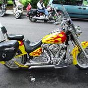 Wow, look at those flames.