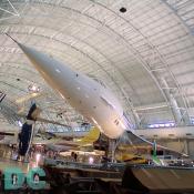 Concord Plane Steven F. Udvar Hazy Center.