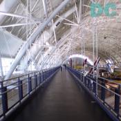 Archectectual Plane Deck overlook Steven F. Udvar Hazy Center.