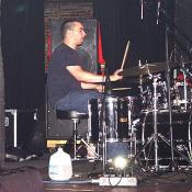 Pedro the Lion's drummer keeps a steady beat