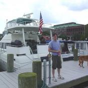 This marina is located right in the heart of Olde Town Alexandria.