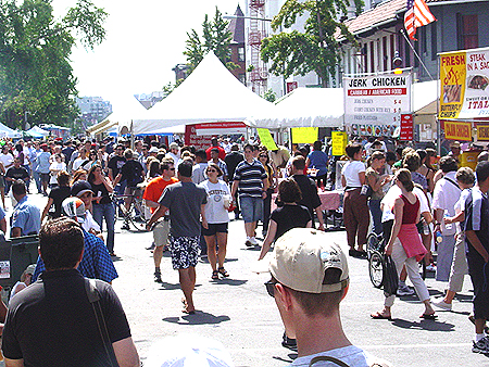 The weather could not have been any better for the 2003 Adam's Morgan Day Festival.