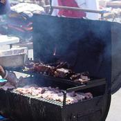 The festival had a wide selection of mouthwatering food available.