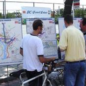 Metro was on hand to explain DC's Transit Future to the public.