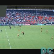 DC United players and fans celebrate the first goal!