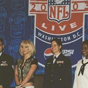 The NFL held a talent press conference at the Ritz Carleton on Wednesday September 3, 2003.