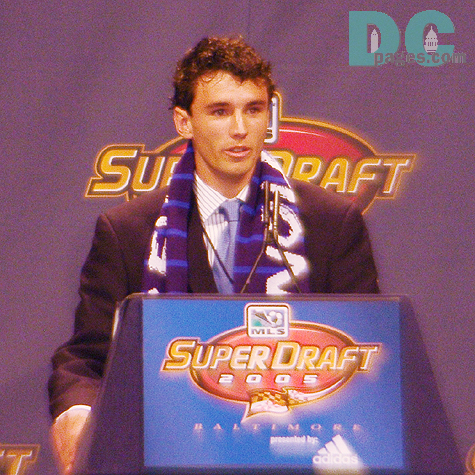 Rhode Island native Michael Parkhurst gets his wish and is chosen as the 9th overall pick by the New England Revolution.