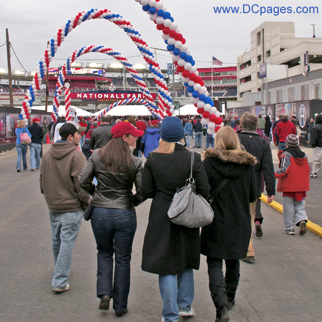 Fans could feel the excitement in the air as the Washington Nationals opened their NEW stadium.