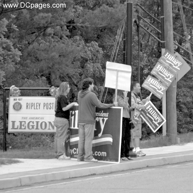 Hillary Supporters by American Legion