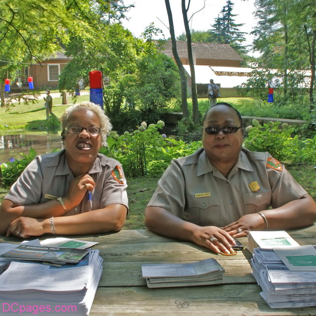 National Park Service Information Booth