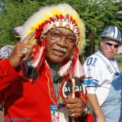 Chief Zee is the Redskin's Number One Super Fan