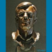Joe Gibbs Hall of Fame Bust