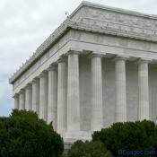 South East Exterior - Lincoln Memorial - Modeled After The Temple of Zeus at Olympus