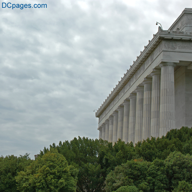 North East Exterior View - Lincoln Memorial