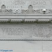 North Exterior View - Lincoln Memorial Cornice Restoration